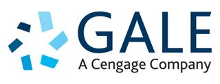 Blue and white Gale logo