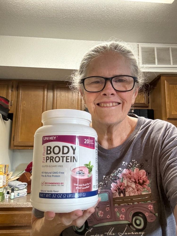 Fat Flush Body Protein - Customer Photo From Theresa Bradley