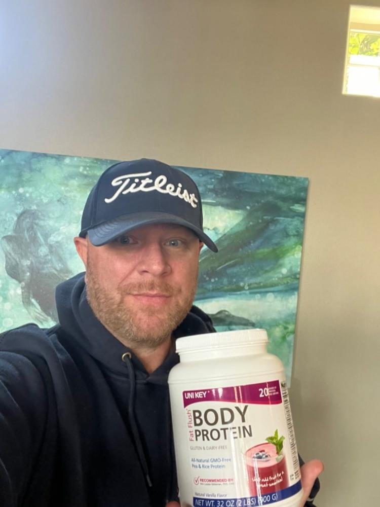 Fat Flush Body Protein - Customer Photo From Patrick Hughes