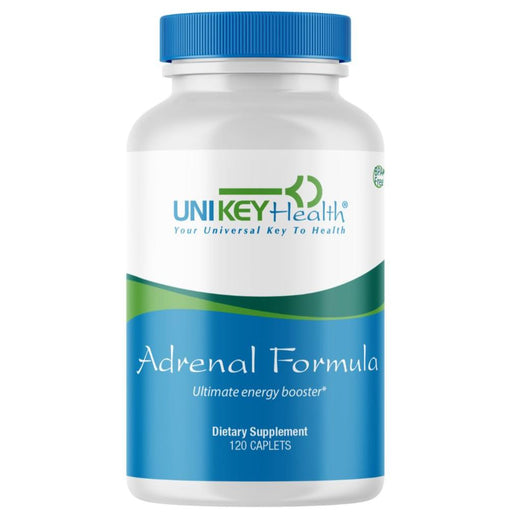 Adrenal Formula bottle, Uni Key's ultimate energy booster.